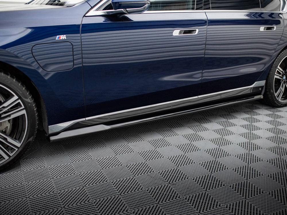 Maxton Design Side Skirt Diffusers BMW 750e M-Pack G70