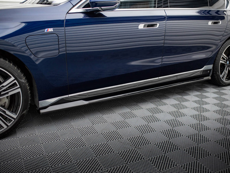 Maxton Design Side Skirt Diffusers BMW 750e M-Pack G70