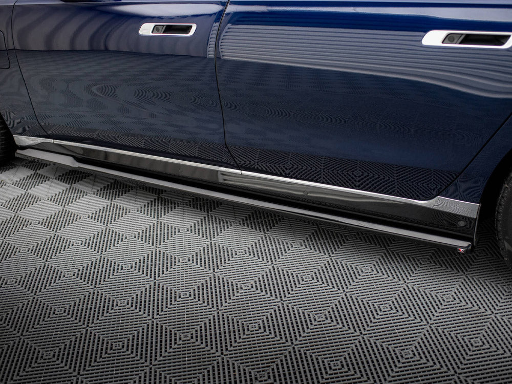Maxton Design Side Skirt Diffusers BMW 750e M-Pack G70