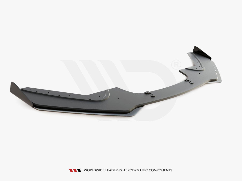 Maxton Design Street PRO Front Splitter V.3 + Flaps BMW 1 F20 M-Pack Facelift / M140i