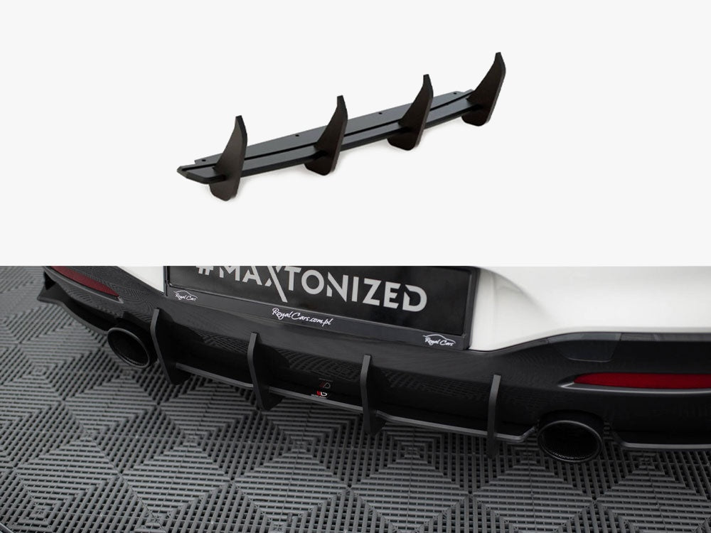 Maxton Design Street PRO Rear Diffuser V.3 BMW 1 F20 M140i