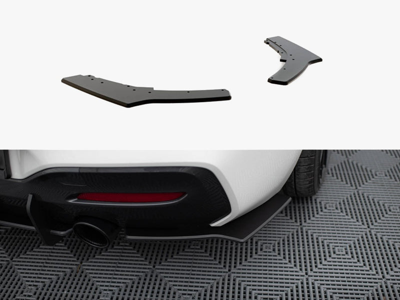 Maxton Design Street PRO Rear Side Splitters V.2 BMW 1 F20 M140i