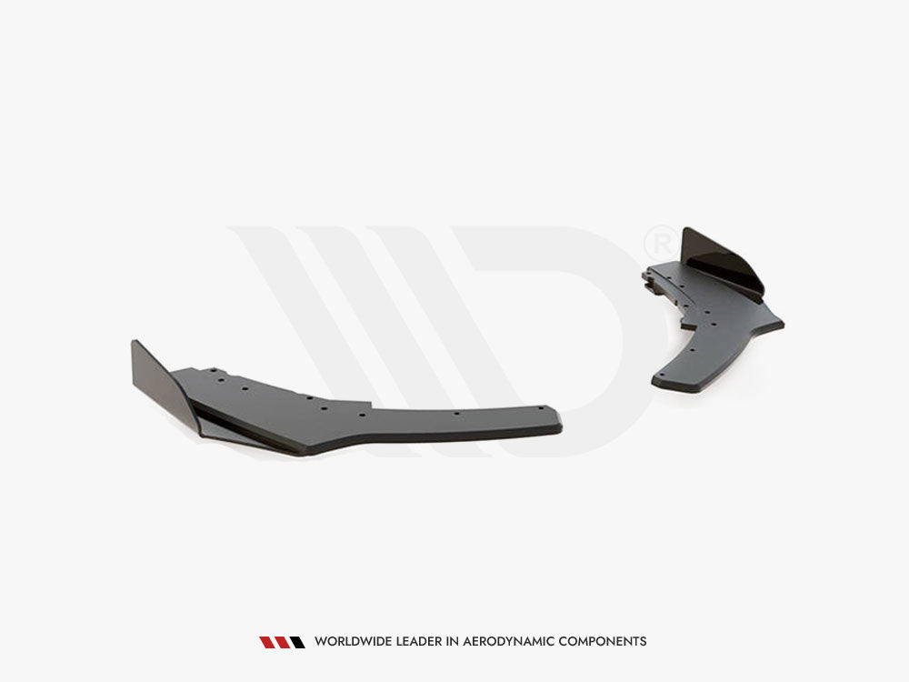 Maxton Design Street PRO Rear Side Splitters V.2 + Flaps BMW 1 F20 M140i
