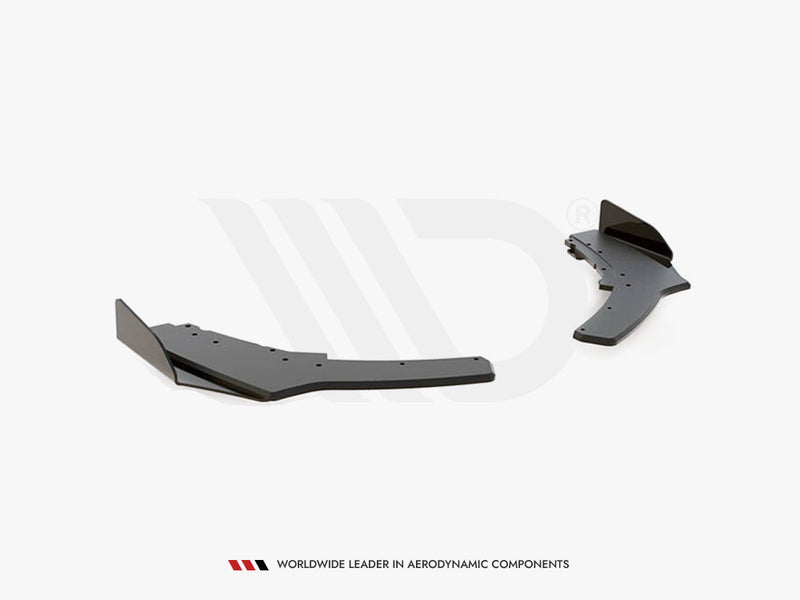 Maxton Design Street PRO Rear Side Splitters V.2 + Flaps BMW 1 F20 M140i