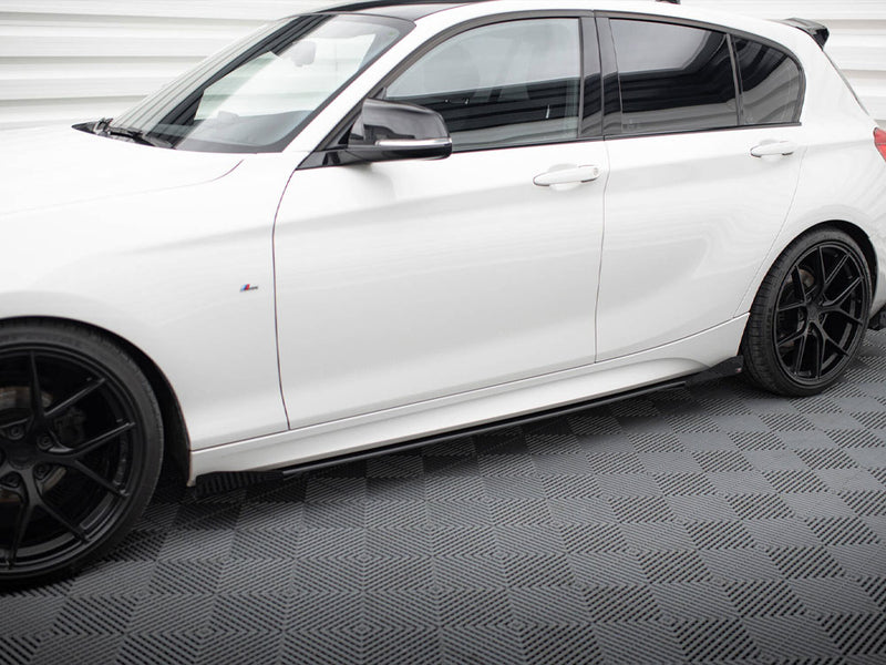Maxton Design Street PRO Side Skirts Diffusers V.2 + Flaps BMW 1 F20 M135i / M140i / M-Pack