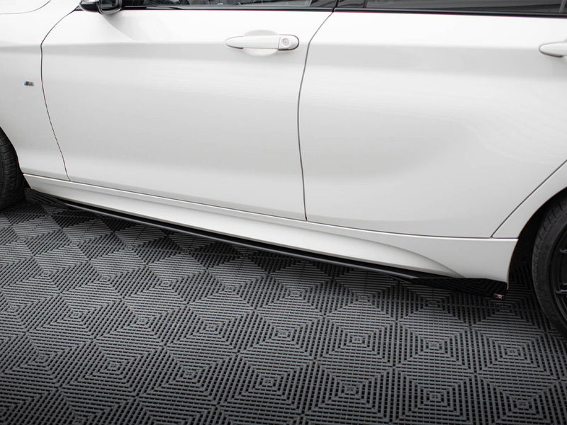 Maxton Design Street PRO Side Skirts Diffusers V.2 + Flaps BMW 1 F20 M135i / M140i / M-Pack