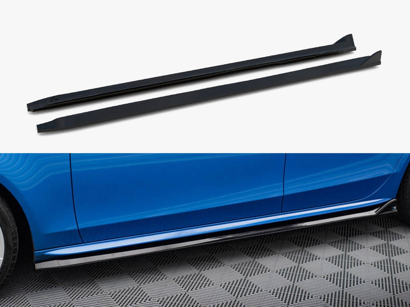 Maxton Design Side Skirts Diffusers V.4 Audi A4 / A4 S-Line / S4 B8