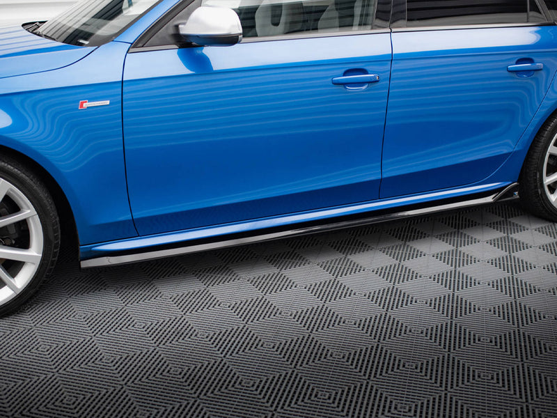 Maxton Design Side Skirts Diffusers V.4 Audi A4 / A4 S-Line / S4 B8