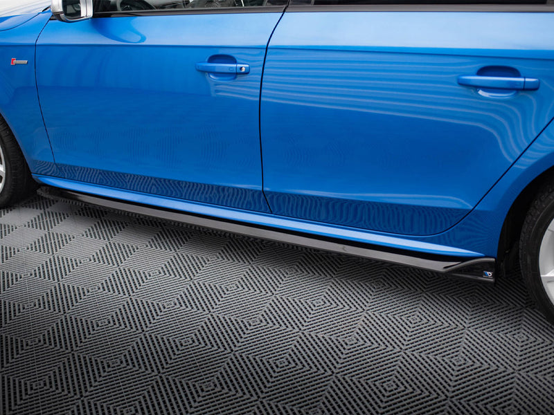 Maxton Design Side Skirts Diffusers V.4 Audi A4 / A4 S-Line / S4 B8