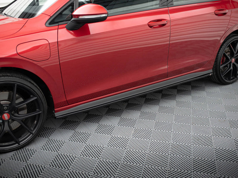 Maxton Design Side Skirts Diffusers V.1 Volkswagen Golf GTI / GTE / GTI Clubsport / GTD / R-Line Mk8