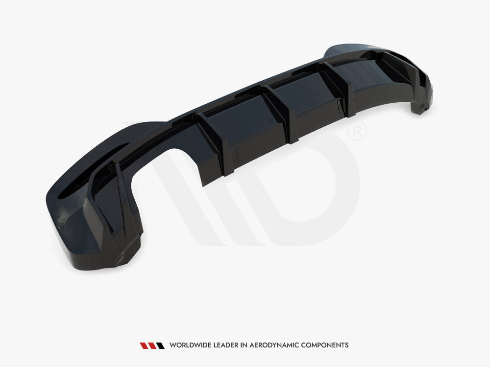 Maxton Design Rear Valance V.3 BMW 1 M-Pack F20 Facelift (Single side dual exhaust version)