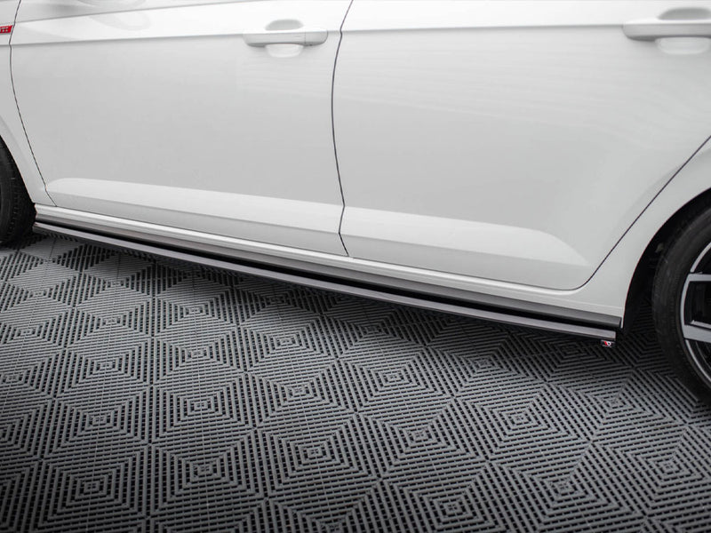 Maxton Design Side Skirts Diffusers Volkswagen Polo GTI Mk6 Facelift