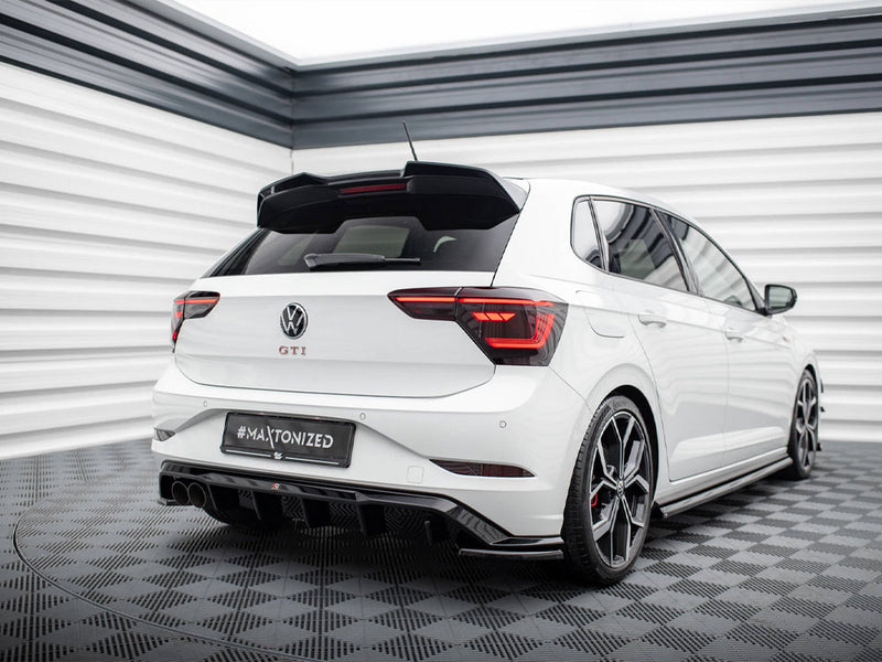 Maxton Design Rear Side Splitters Volkswagen Polo GTI Mk6 Facelift