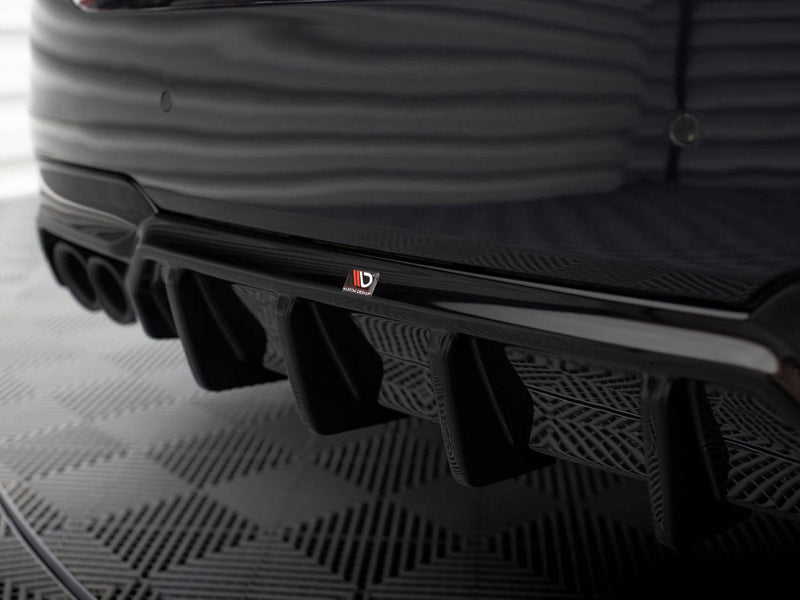 Maxton Design Rear Valance V.2 BMW 5 M-Pack F10 / F11 (Version with double exhaust on one side)