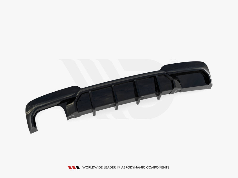 Maxton Design Rear Valance V.2 BMW 5 M-Pack F10 / F11 (Version with double exhaust on one side)