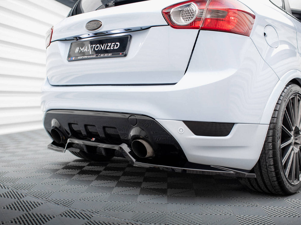 Maxton Design Central Rear Splitter (Vertical Bars) Ford Kuga ST Mk1