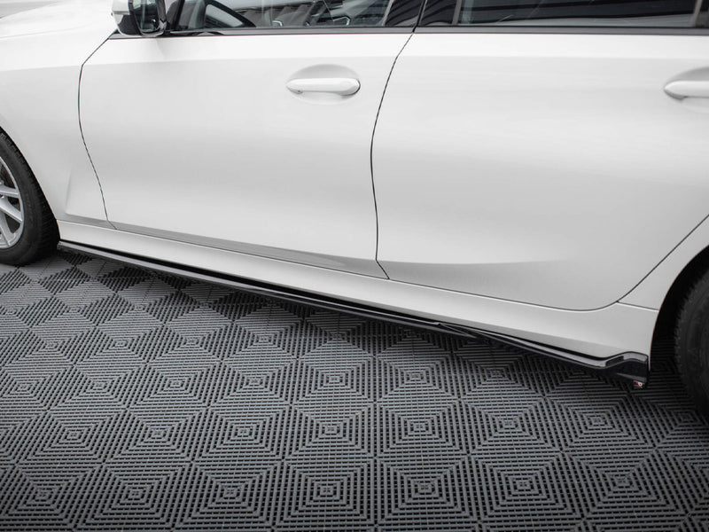 Maxton Design Side Skirts Diffusers BMW 3 Sedan / Touring G20 / G21 Facelift