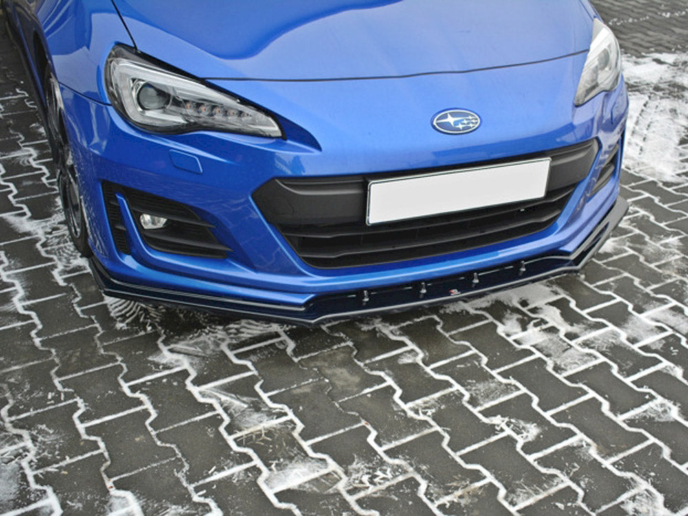 Maxton Design Front Splitter V.1 Subaru BRZ Mk1 Facelift - Textured