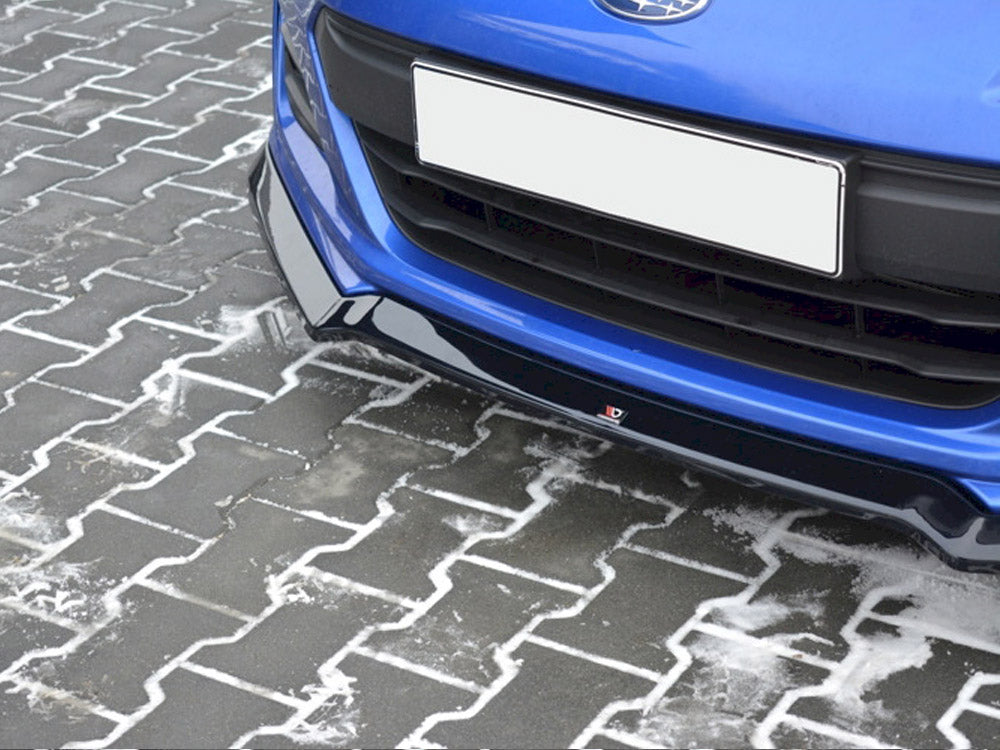 Maxton Design Front Splitter V.3 Subaru BRZ Mk1 Facelift - Carbon Look