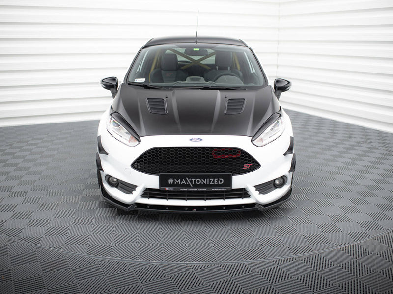 Maxton Design Front Splitter V.4 Ford Fiesta ST Mk7 Facelift