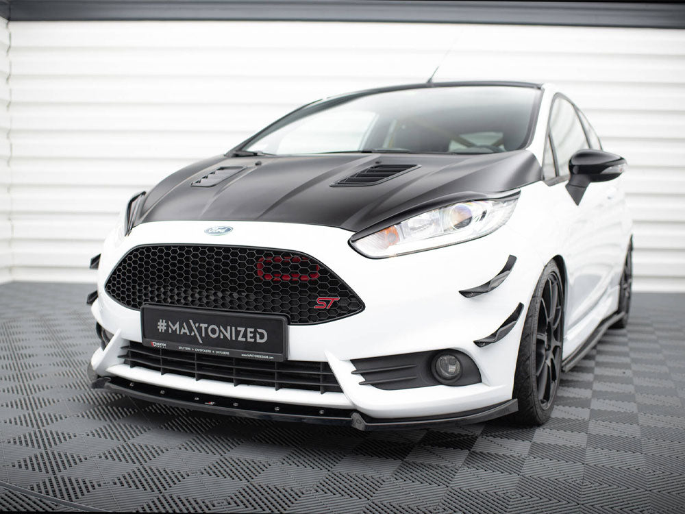 Maxton Design Front Splitter V.4 Ford Fiesta ST Mk7 Facelift