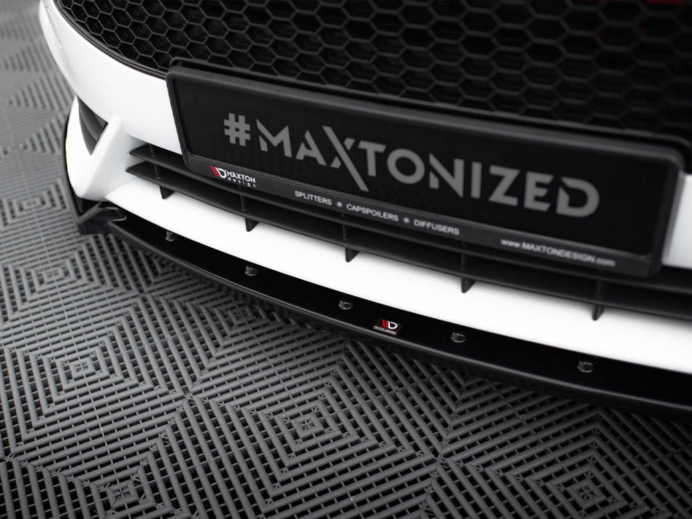 Maxton Design Front Splitter V.4 Ford Fiesta ST Mk7 Facelift