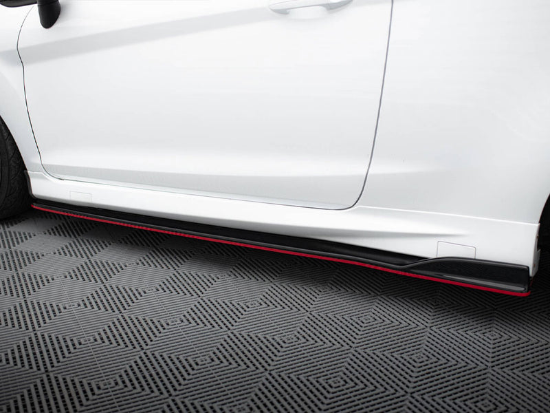 Maxton Design Side Skirts Diffusers V.3 Ford Fiesta ST / ST-Line Mk7 / Mk7 FL