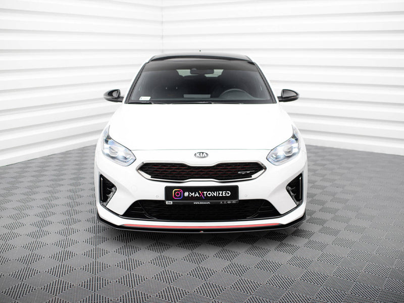 Maxton Design Street PRO Front Splitter Kia Ceed GT Mk3 / Proceed Mk1