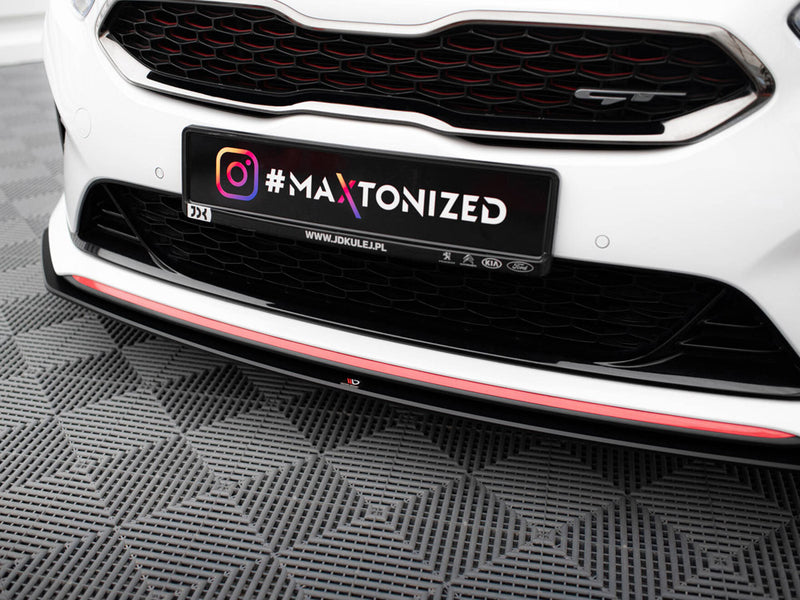 Maxton Design Street PRO Front Splitter Kia Ceed GT Mk3 / Proceed Mk1