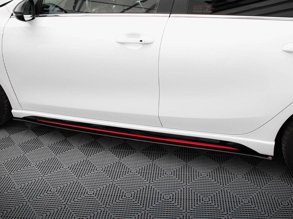 Maxton Design Street PRO Side Skirts Diffusers Kia Ceed GT Mk3 / Proceed Mk1