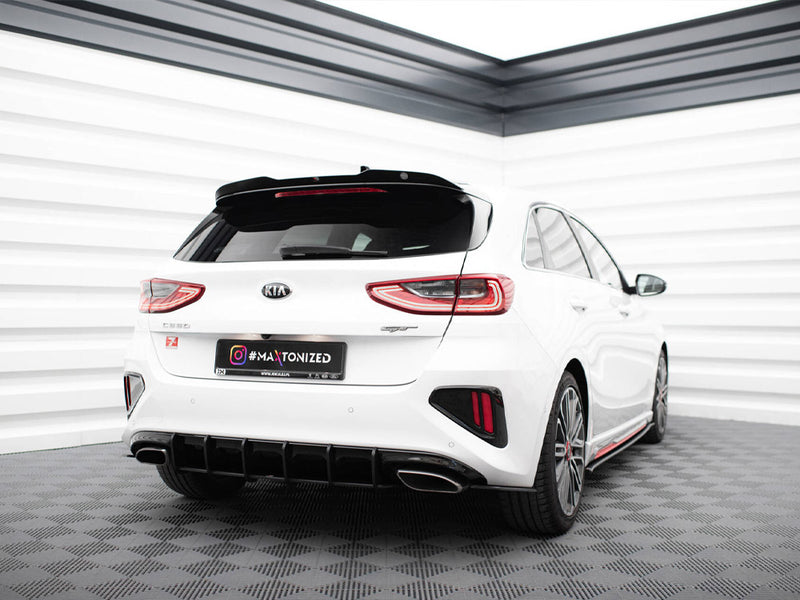 Maxton Design Street PRO Rear Diffuser Kia Ceed GT Mk3