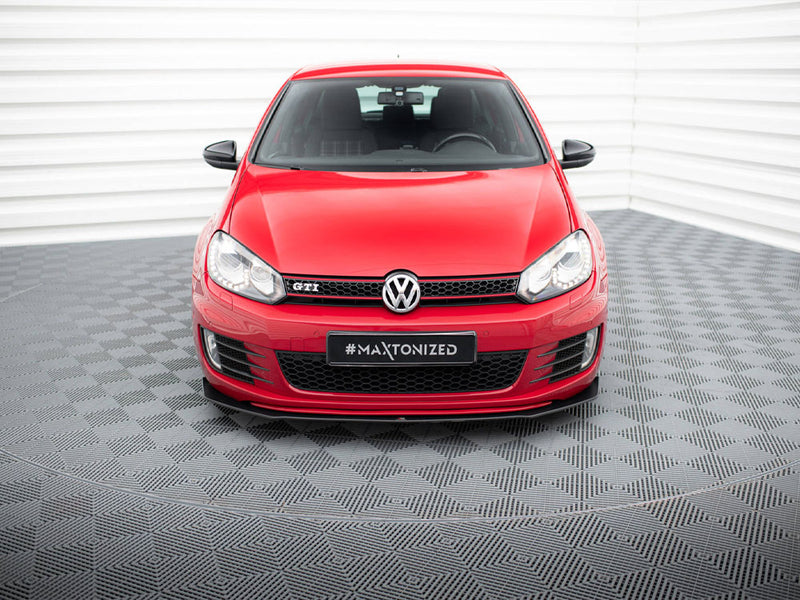 Maxton Design Street PRO Front Splitter V.3 VW Golf GTI Mk6