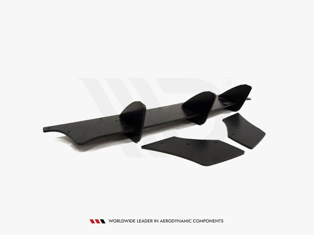 Maxton Design Rear Diffuser & Rear Side Splitters VW Golf Mk6 GTI / 35TH