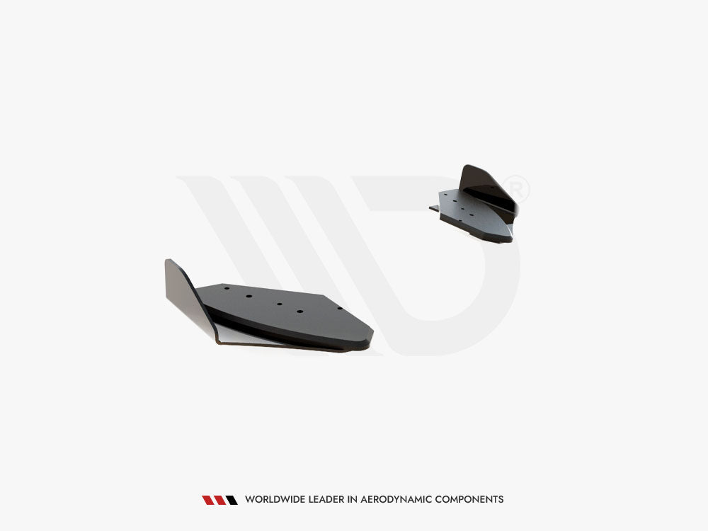 Maxton Design Street PRO Rear Side Splitters + Flaps VW Golf GTI Mk6