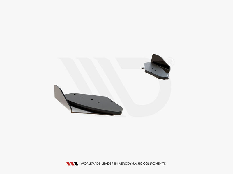 Maxton Design Street PRO Rear Side Splitters + Flaps VW Golf GTI Mk6