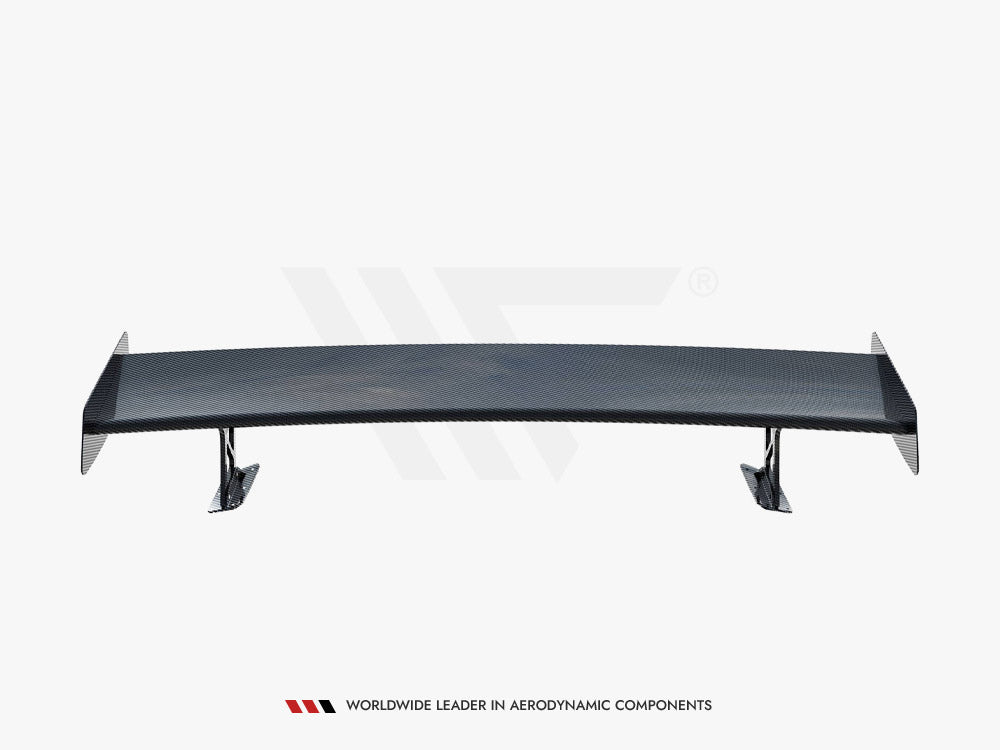 Maxton Design Carbon Spoiler With External Brackets Uprights + LED BMW M2 F87