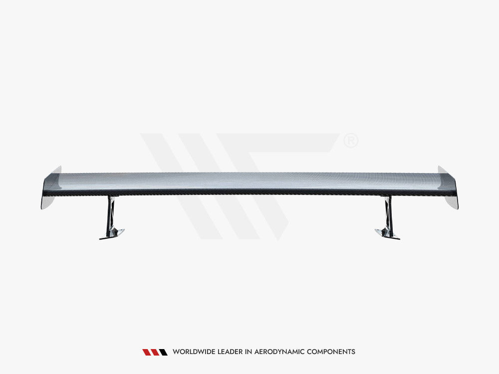 Maxton Design Carbon Spoiler With External Brackets Uprights + LED BMW M2 F87