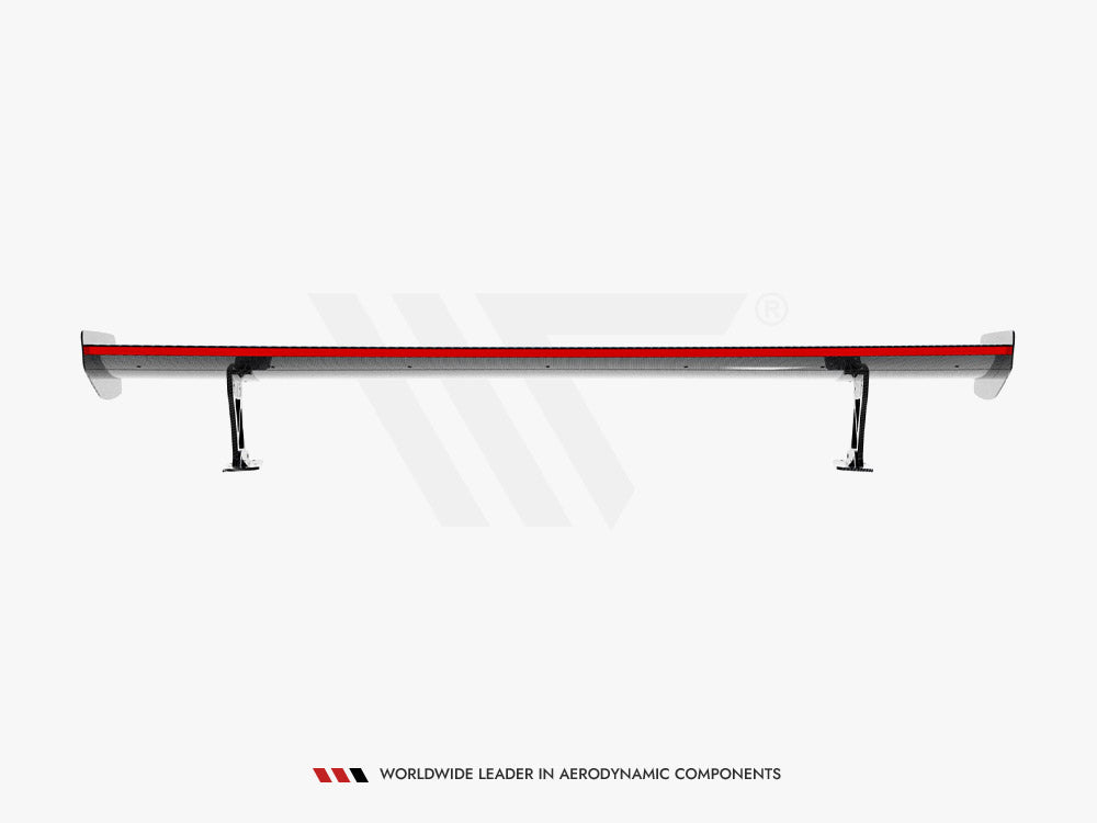 Maxton Design Carbon Spoiler With External Brackets Uprights + LED BMW M2 F87