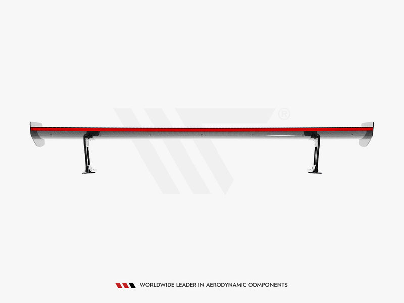 Maxton Design Carbon Spoiler With External Brackets Uprights + LED BMW M2 F87