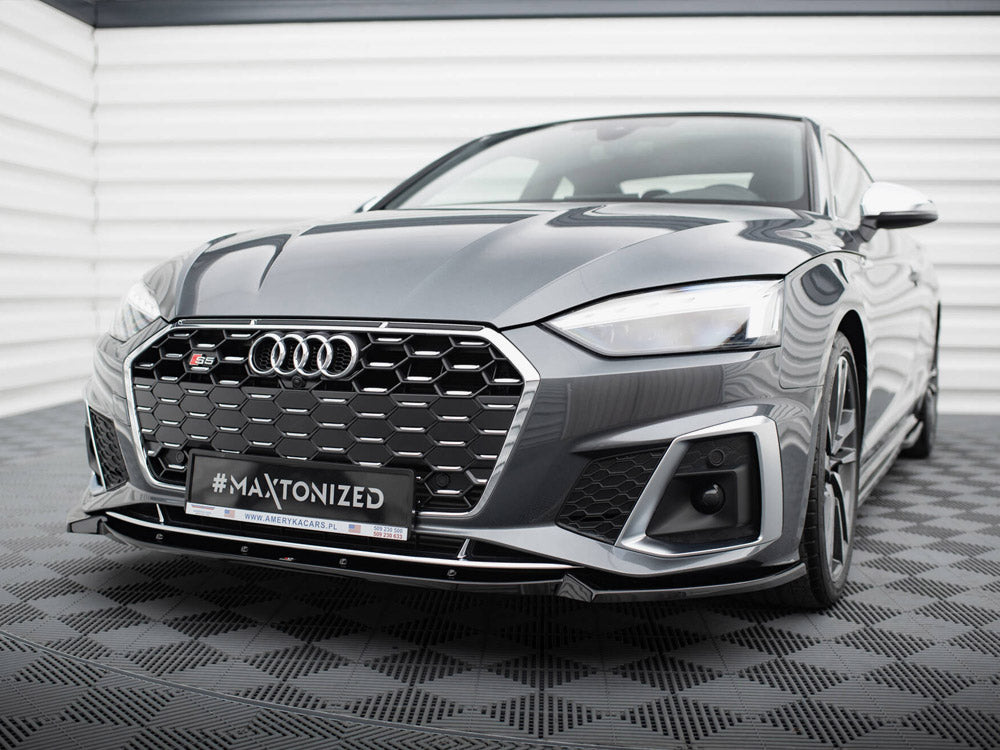 Maxton Design Front Splitter V.2 Audi S5 / A5 S-Line F5 Facelift