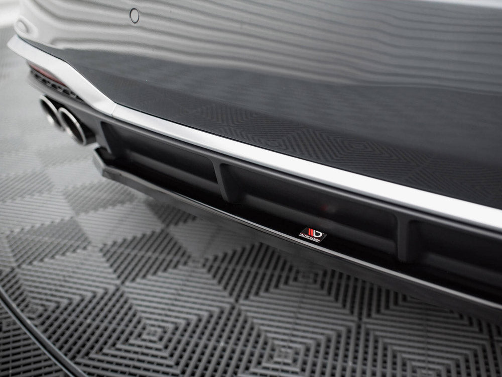 Maxton Design Central Rear Splitter S5 Sportback / Coupe F5 Facelift