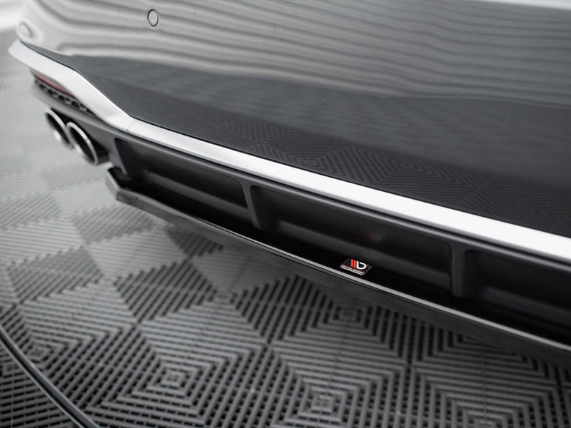Maxton Design Central Rear Splitter S5 Sportback / Coupe F5 Facelift
