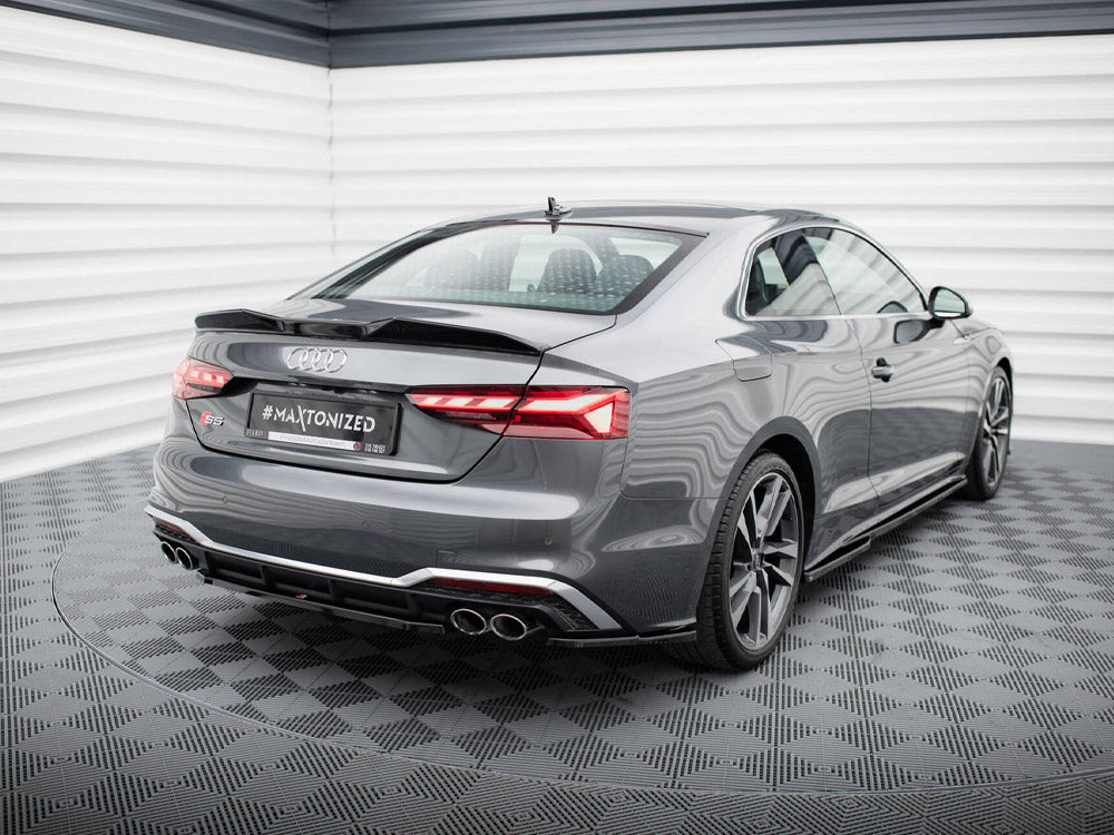 Maxton Design Rear Side Splitters Audi S5 Sportback / Coupe F5 Facelift