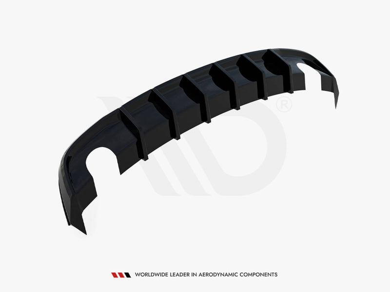 Maxton Design Rear Valance Audi S5 / A5 S-Line 8T Facelift (Version with single exhausts on both sides)