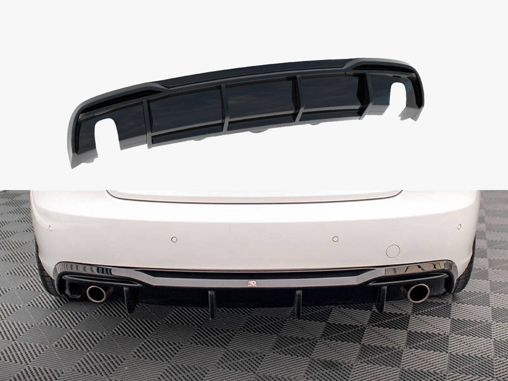 Maxton Design Rear Valance Audi A5 8T Facelift (Version with single exhausts on both sides)