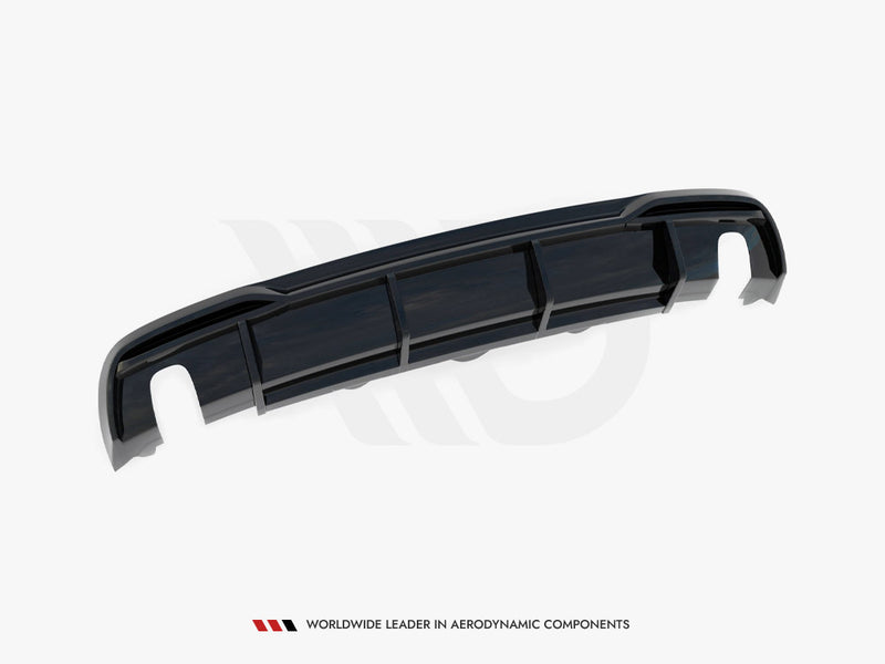 Maxton Design Rear Valance Audi A5 8T Facelift (Version with single exhausts on both sides)