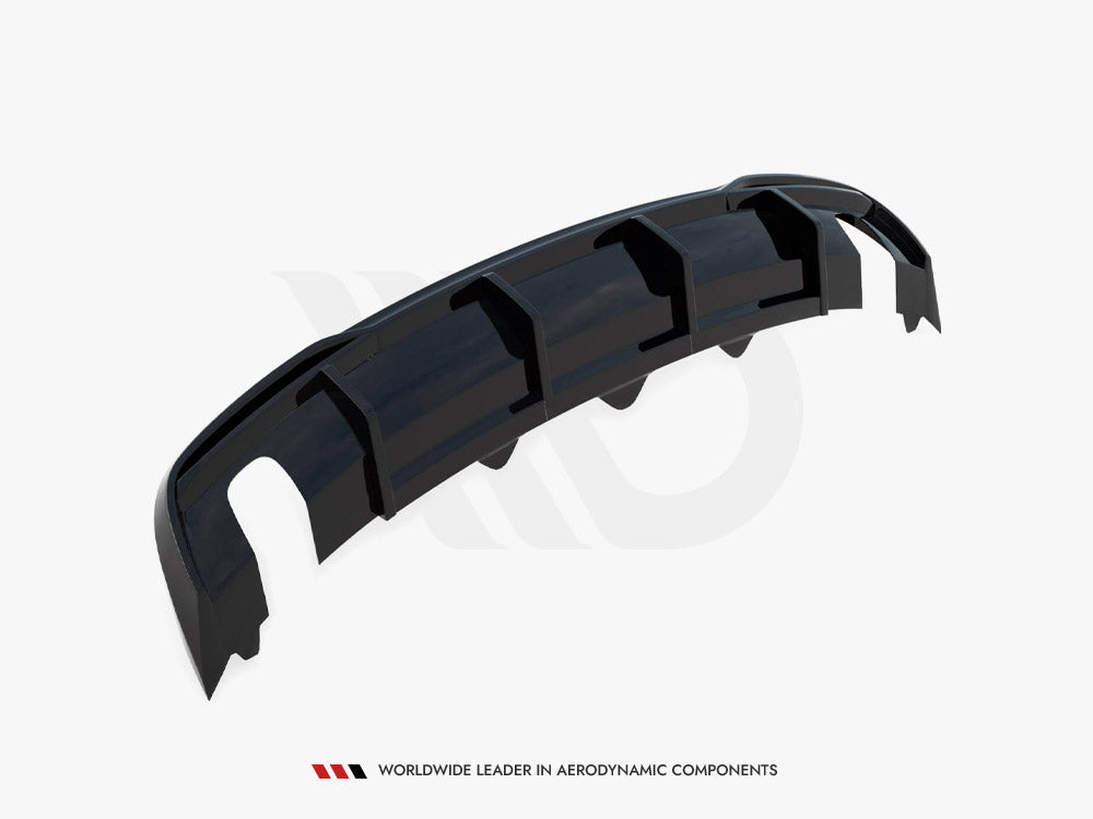 Maxton Design Rear Valance Audi A5 8T Facelift (Version with single exhausts on both sides)