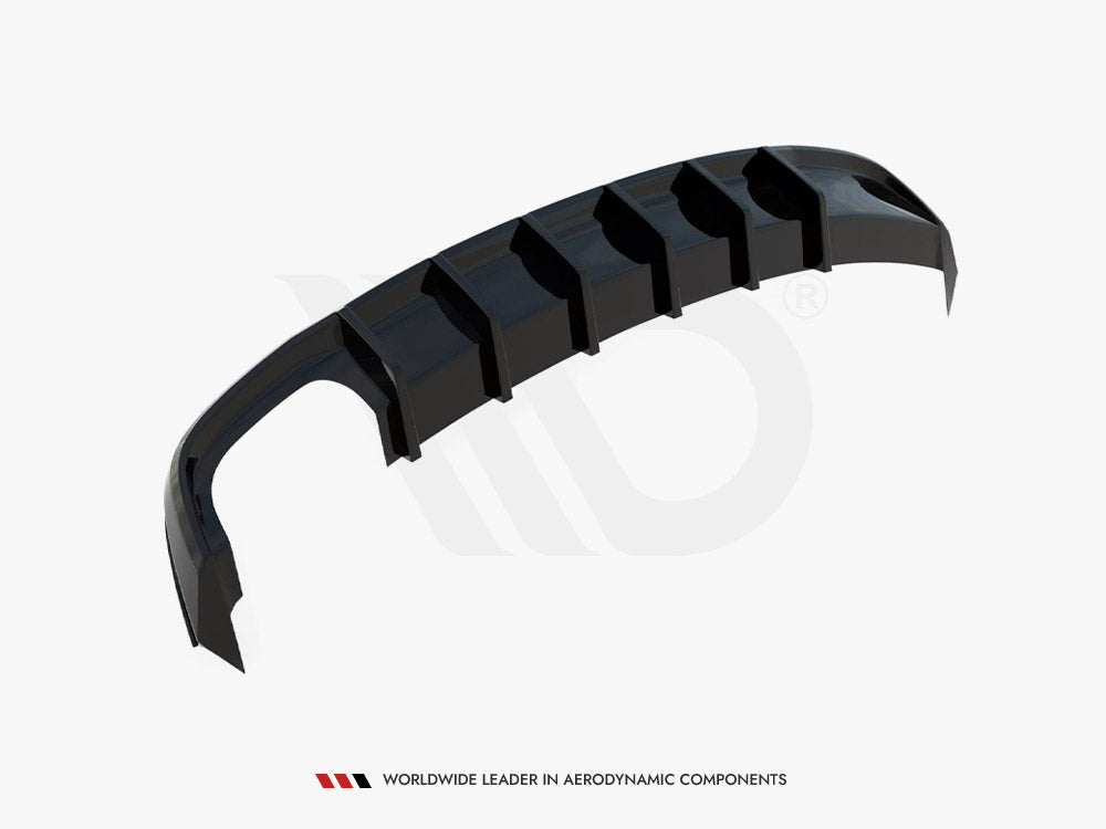 Maxton Design Rear Valance Audi S5 / A5 S-Line 8T Facelift (Single side dual exhaust version)