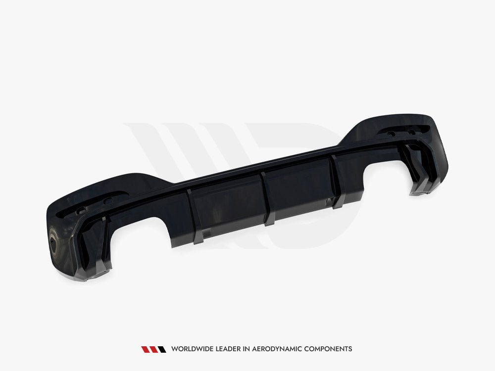 Maxton Design Rear Valance V.3 BMW 1 M-Pack / M140i F20 Facelift (Version with dual exhausts on both sides)