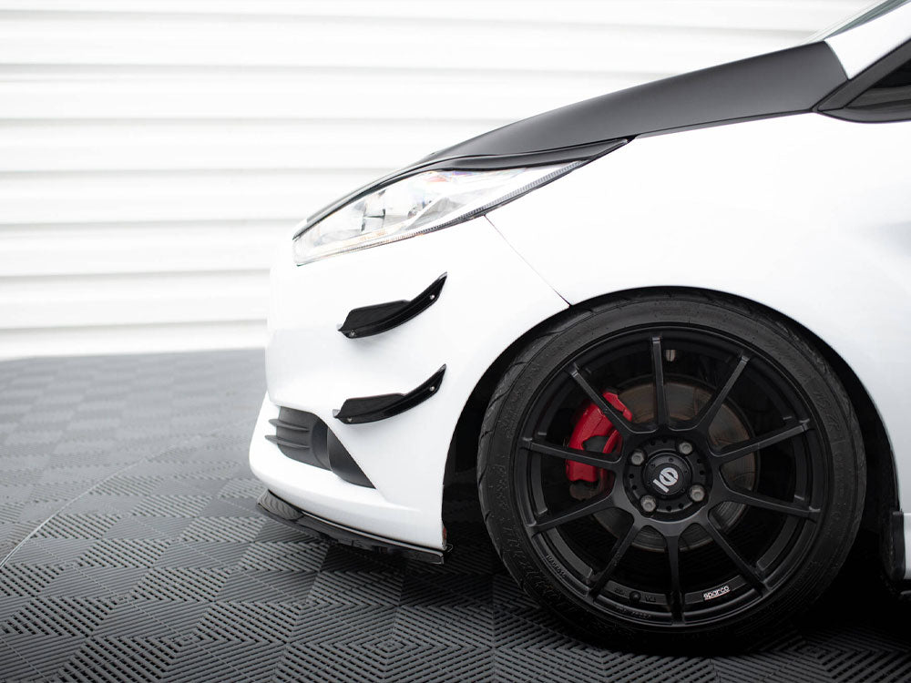 Maxton Design Front Bumper Wings (Canards) Ford Fiesta ST Mk7 Facelift